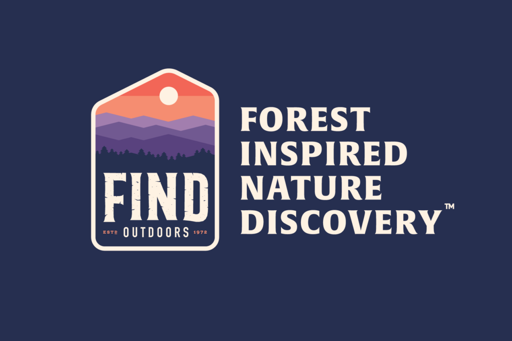 FIND Outdoors logo with tagline 