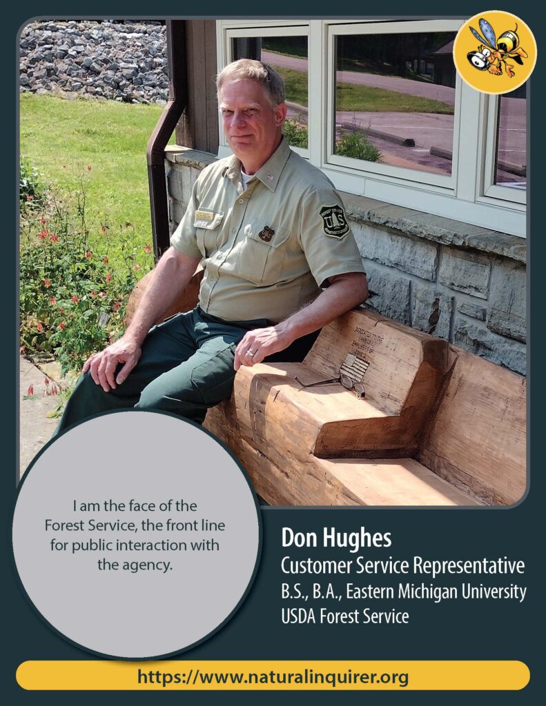 Front cover of Don Hughes Collector Card