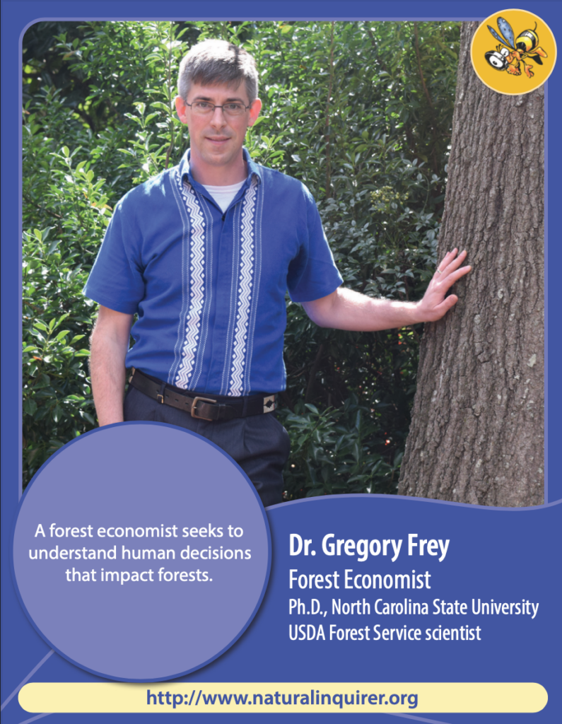 Front cover of Dr. Gregory Frey Collector Card