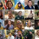 A montage of Forest Service employee headshots