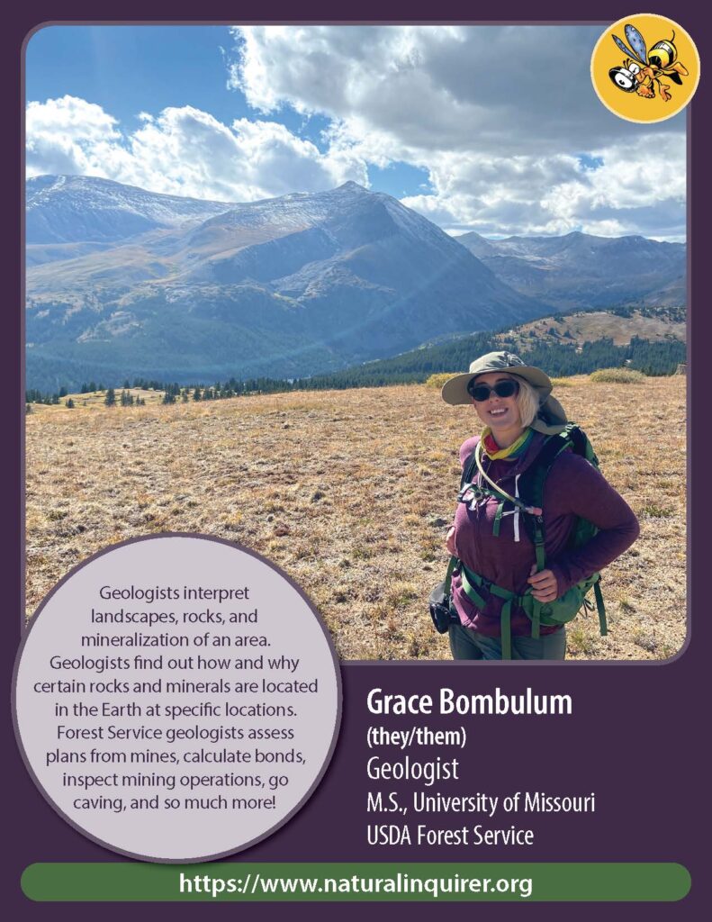 Front cover of Grace Bombulum Collector Card