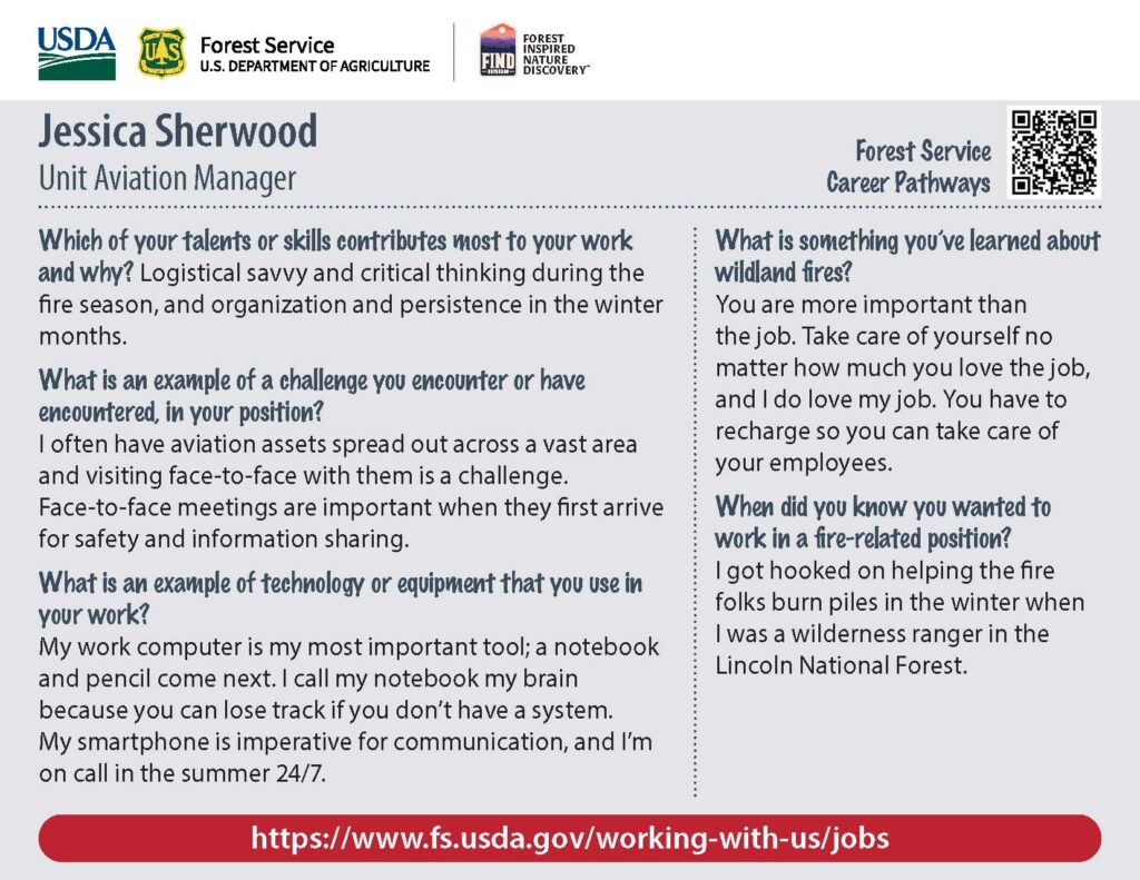 Back cover of Jessica Sherwood Collector Card