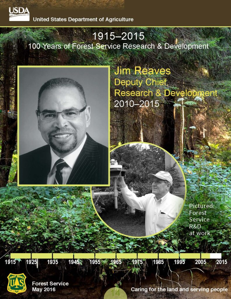 Front cover of Jim Reaves Collector Card