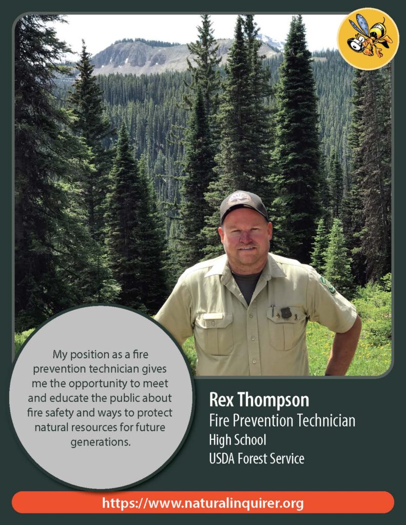 Front cover of Rex Thompson Collector Card