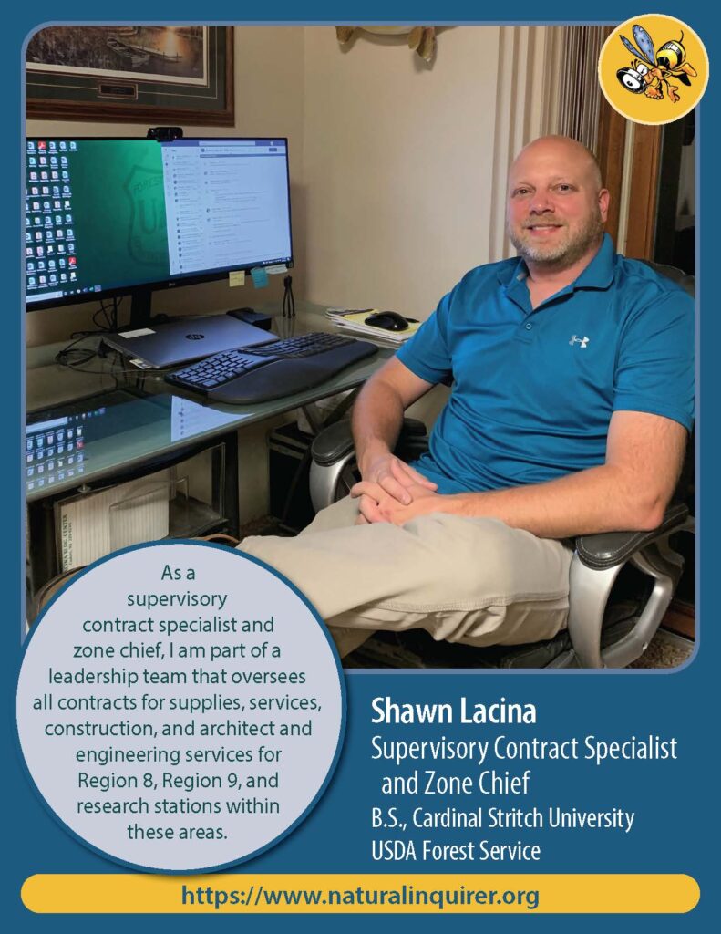 Front cover of Shawn Lacina Collector Card