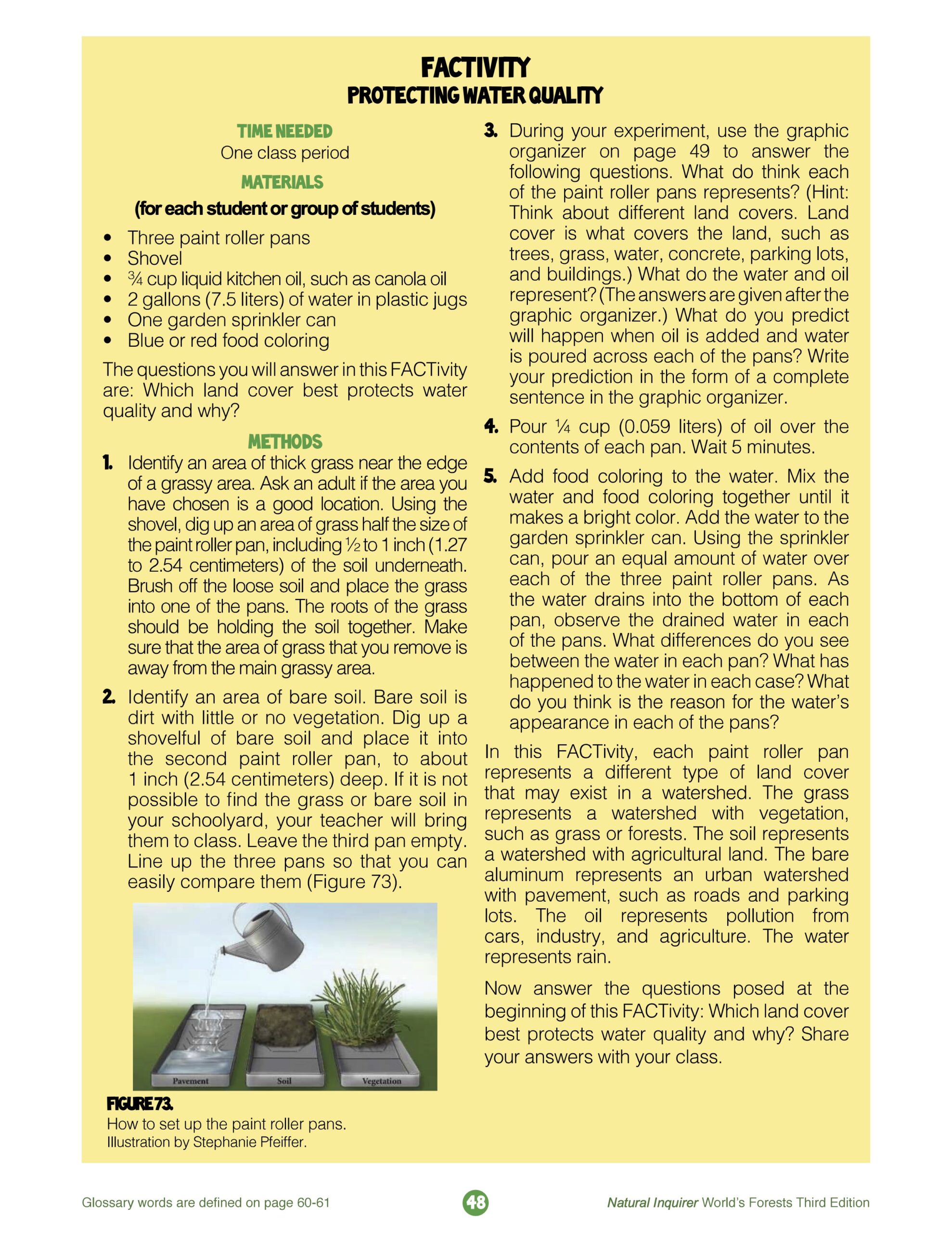 FACTivity - Protecting Water Quality - Natural Inquirer