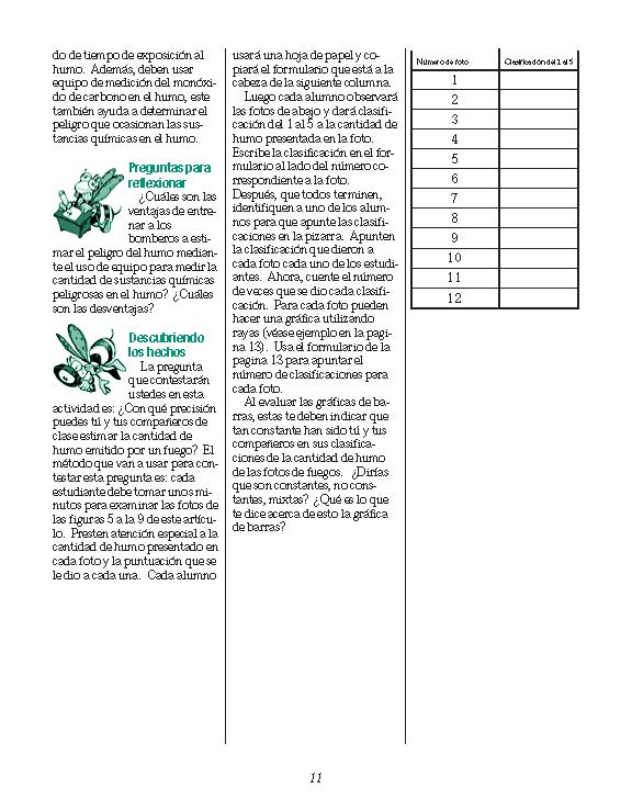 FACTivity - Let's Clear the Air (Spanish) - Natural Inquirer