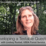 Thumbnail from the video featuring Lindsey Rustad outside