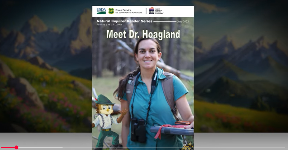 YouTube thumbnail featuring the Meet Dr. Hoagland reader cover