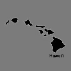 A graphic of Hawai'i