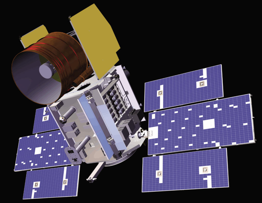 A landsat satellite