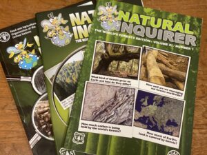 A stack of World's Forests editions