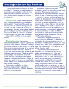 PDF preview of the FACTivity from Yard Sale in Spanish