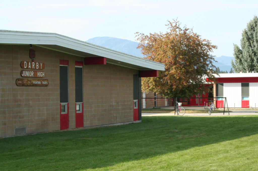 Outside of Darby High School