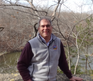 Dr. Keane outdoors