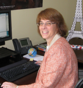 Dr. Heath in her office