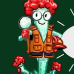Cartoon character Fruticose Lichenz