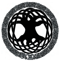 Celtic tree of life emblem