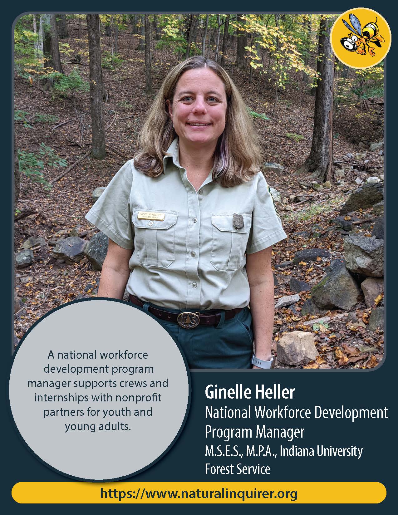 PDF preview of Ginelle Hellers career card