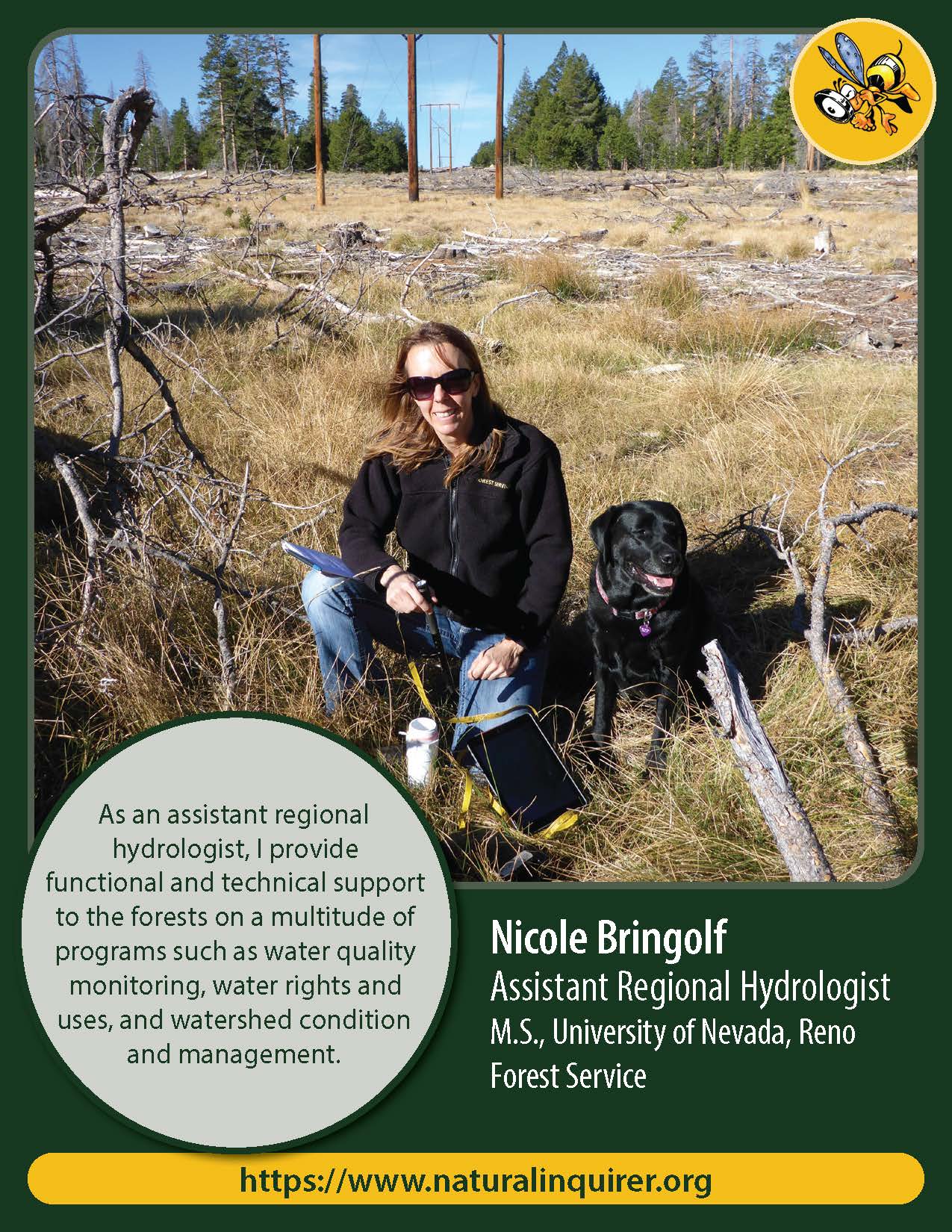 Front of Nicole Bringolf card