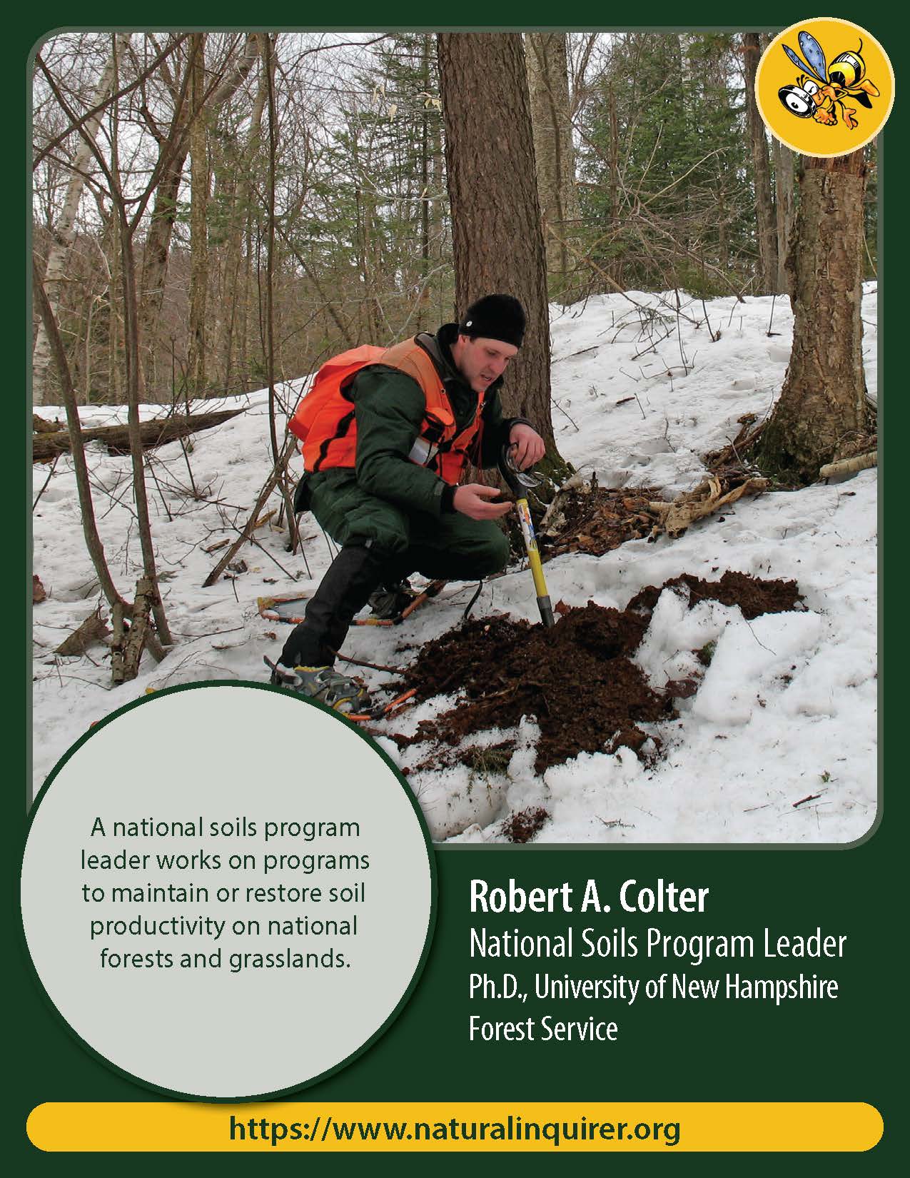 Front of Robert Colters career card