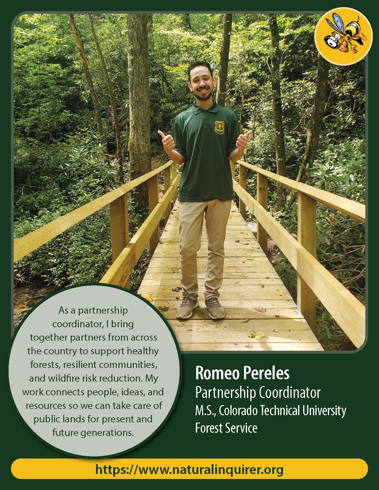 Front of Romeo Pereles career card