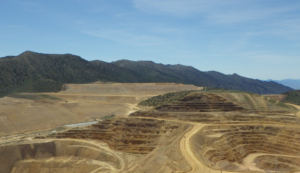 A minerals mining site in Nevada