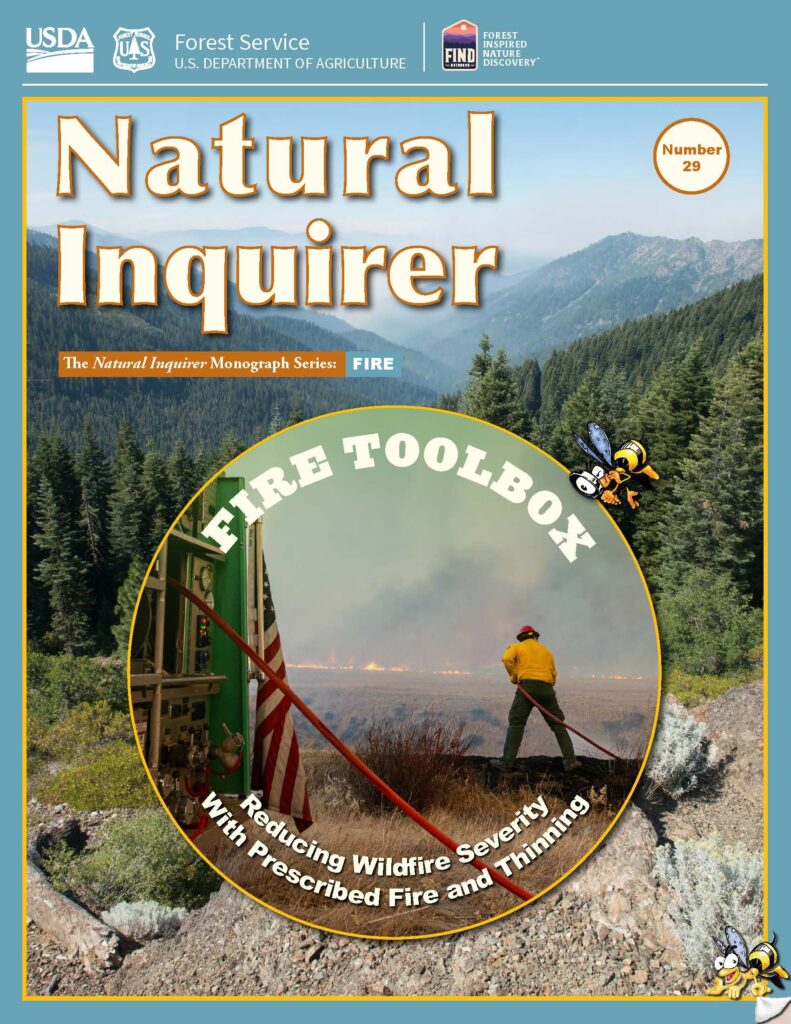 The cover of Fire Toolbox featuring a firefighter managing a fire break.