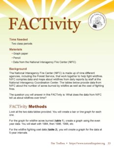PDF preview of the Fire Toolbox FACTivity